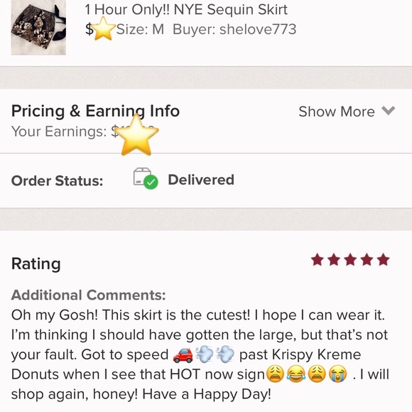 Sequin Skirt - Picture 5 of 5